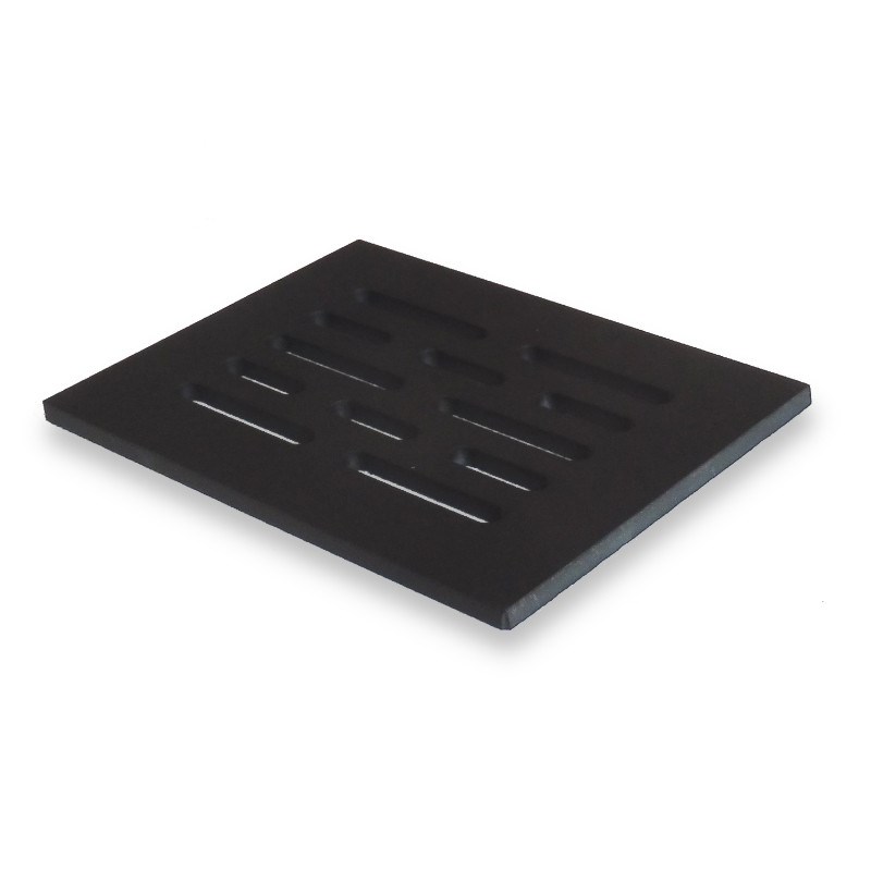 Ocelový rošt 7x9" 183x237mm do kamen, krbů tl. 8 mm LBS