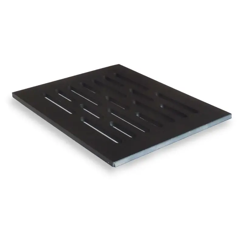 Ocelový rošt 9x11" 237x290mm do kamen, krbů tl. 8 mm LBS