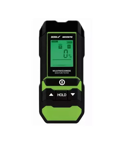 Dedra Vlhkoměr na dřevo a stavební materiály MC0970 LCD