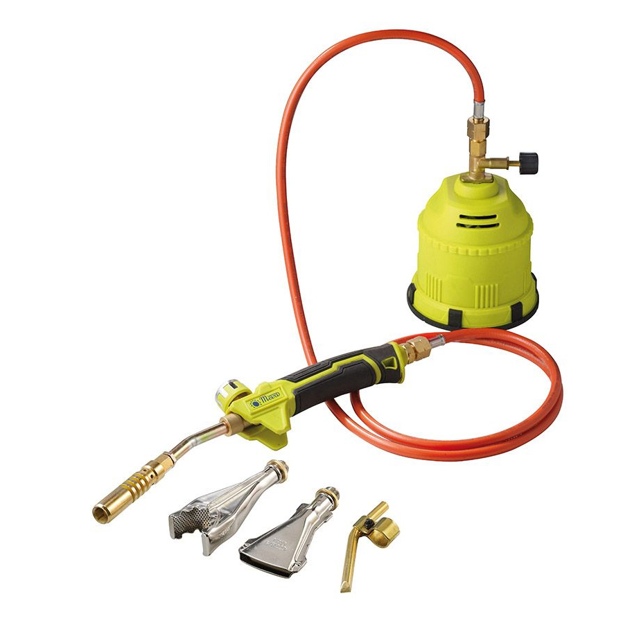Meva Pájecí sada Handy 1,2 kW UKP22001, 4 nástavce, plynová letlampa na kartuše 190g