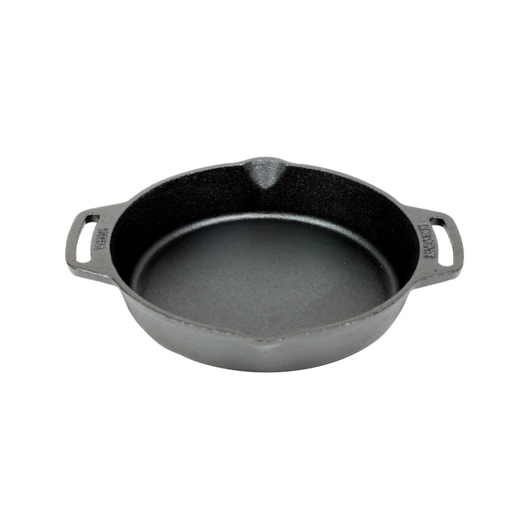 Litinová hluboká pánev 25 cm, dva úchyty Valhal Outdoor VH25H