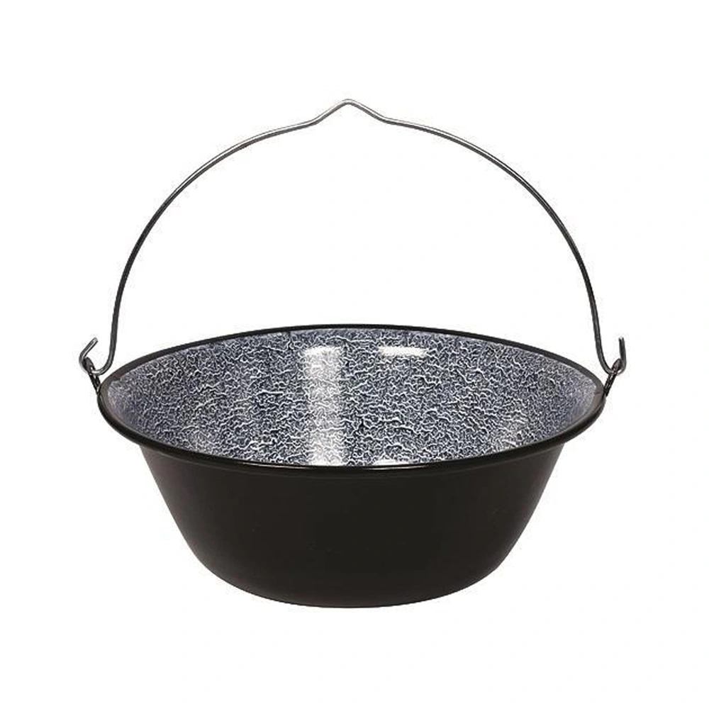 Castler Kotlík 30 l smaltovaný Piknik / 53 cm maďarský nad ohniště s uchem SL254585XX