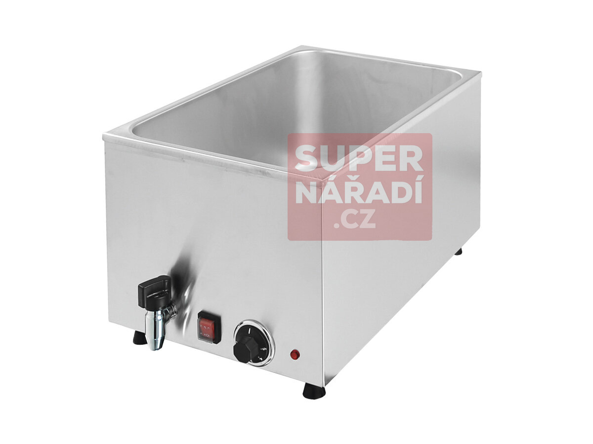 Vodní lázeň BM GN 1/1 165BT s kohoutem 4280070 Bain Marie, bez nádoby