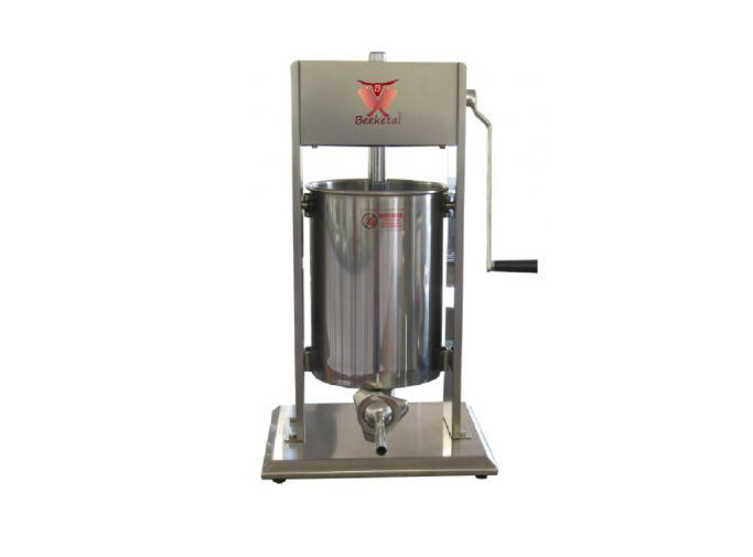 Plnička klobás, jitrnic BT10, na 10 litrů, vertikální, Inox Beeketal
