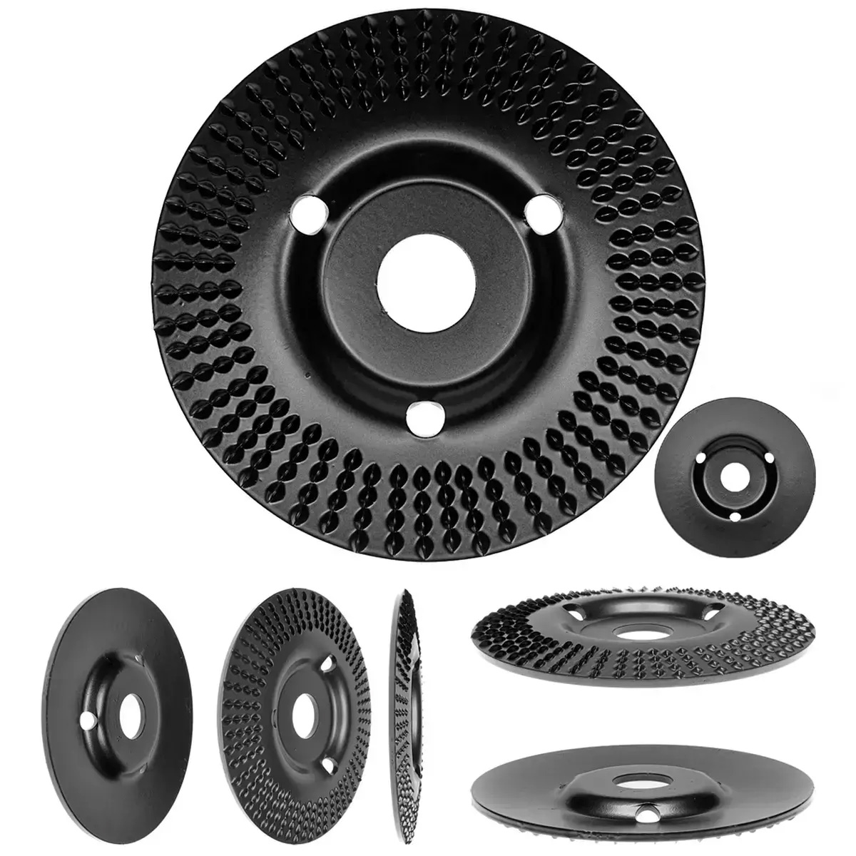 Dedra šikmý rašplový kotouč 125 mm, diagonální F692005, střední hrubost 2, rotační rašple na úhlovou brusku