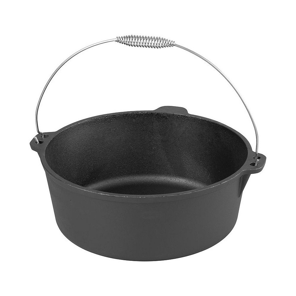 Litinový kotlík na guláš 10,1l, 34x14 cm Magic Home 254695 s madlem