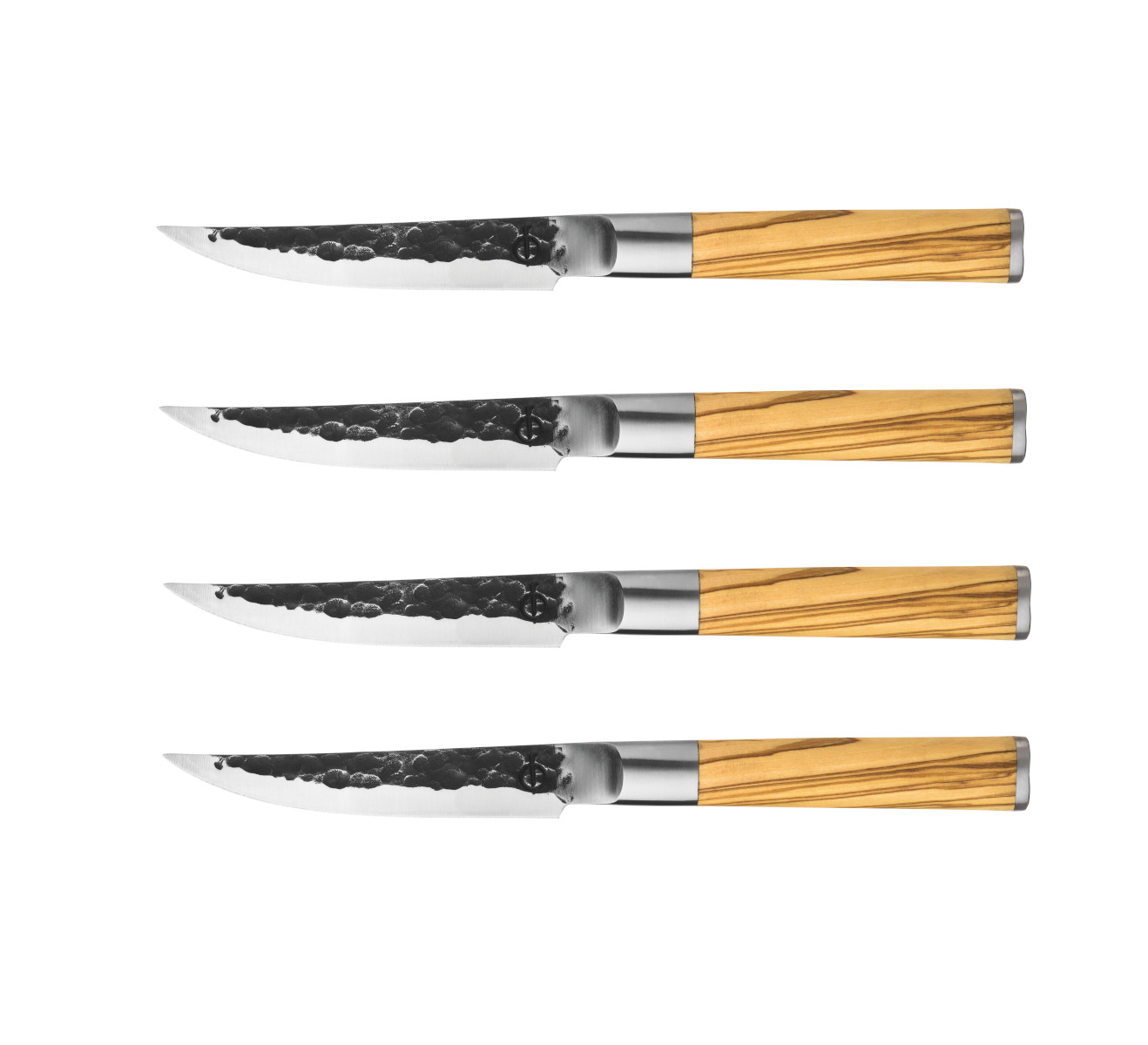 Sada steakových nožů 11,5 cm, 4 ks Olive Forged 305317