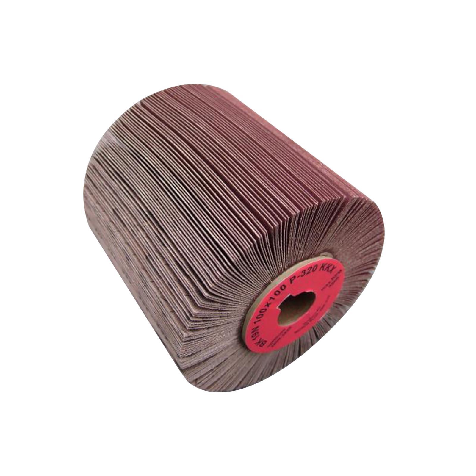 XTLINE Lamelový smirkový brusný válec 120x100 mm zr. P 120, XT391120