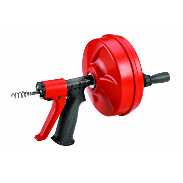 RIDGID Power-Spin+ Ruční čistička s autoposuvem spirály 57043 na odpadní potrubí