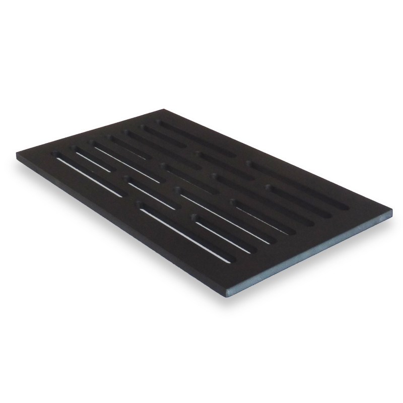 Ocelový rošt 8x14" 210x368mm do kamen, krbů tl. 8 mm LBS