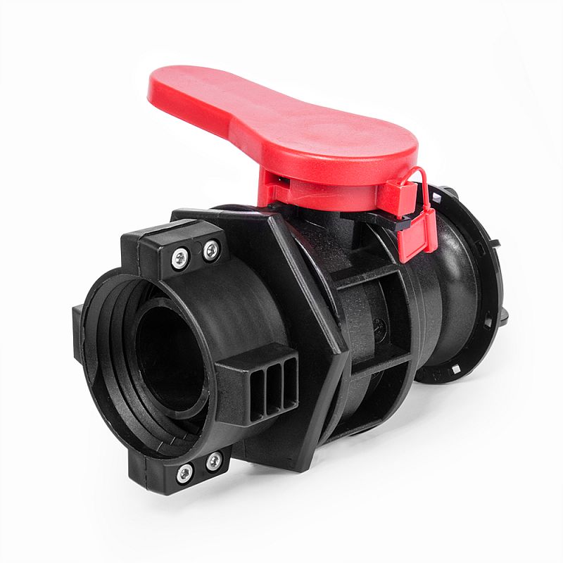 Kulový kohout IBC GW S60x6, vývod Camlock Typ A 2" se zátkou, TSM na kontejner IBCS60F-BAVCGA