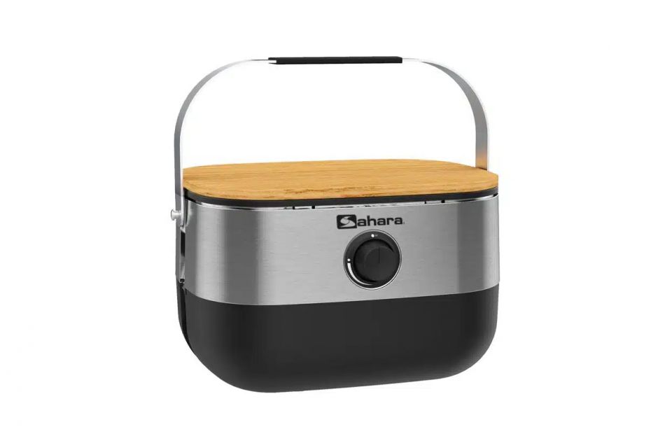 Meva gril Piknik GP18002, plynový 2,5 kW přenosný - nerezový