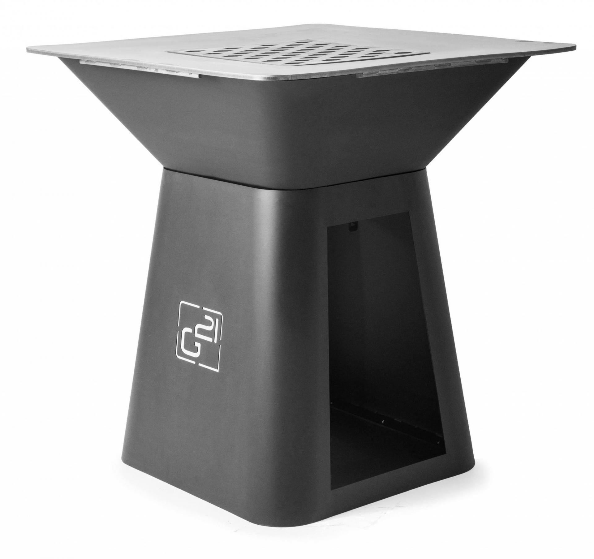 Gril G21 Montana Black, s planchou 85 cm 63903202 čtvercové