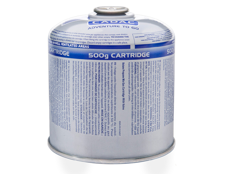 CADAC Plynová kartuše 500g, EN 417 ventilová 7/16" CA500
