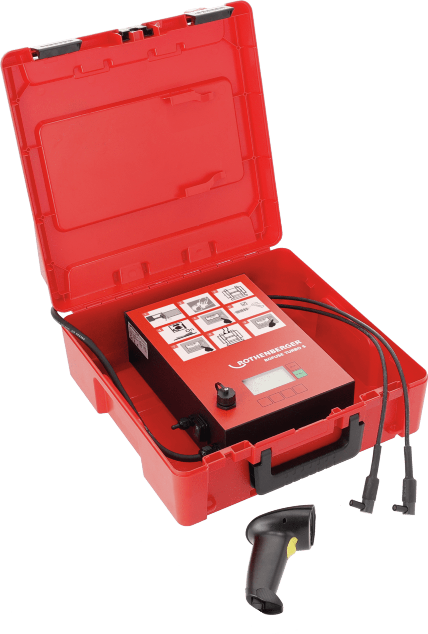 Rothenberger ROFUSE Turbo S - svářečka elektrotvarovek 20-160 mm, 1000004403