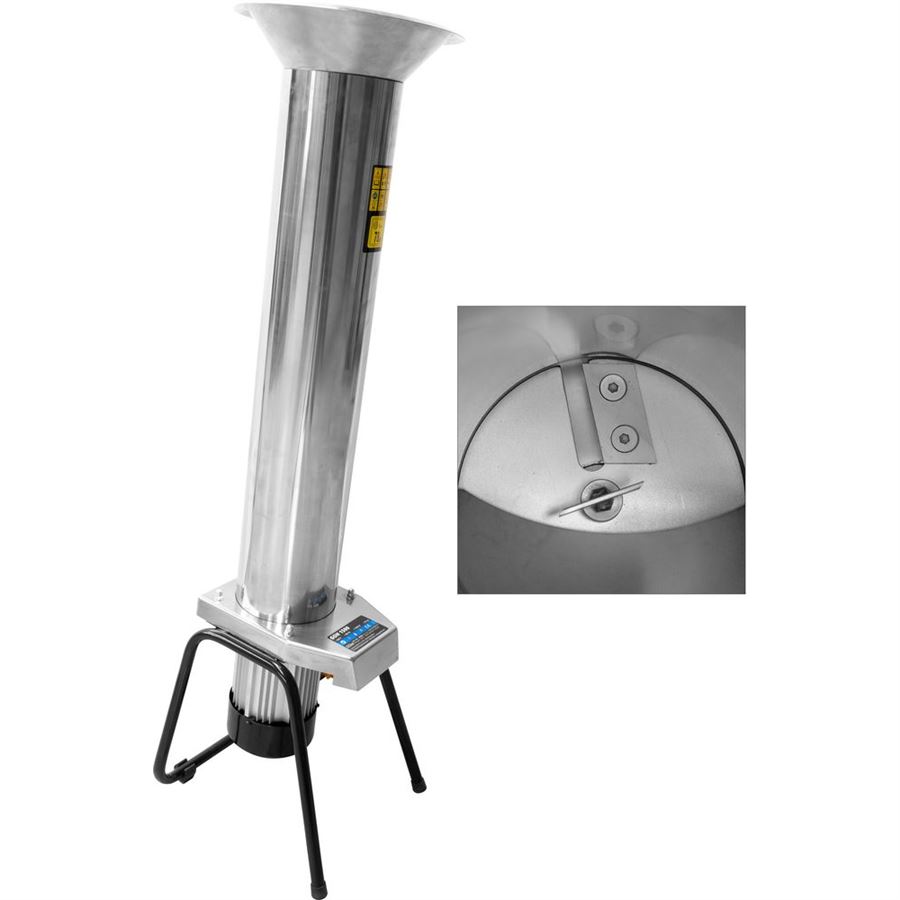 Güde Elektrický drtič ovoce GOH 1500, 1100W, 56l, typ: 30030, nerezový 230V, 600 kg/h