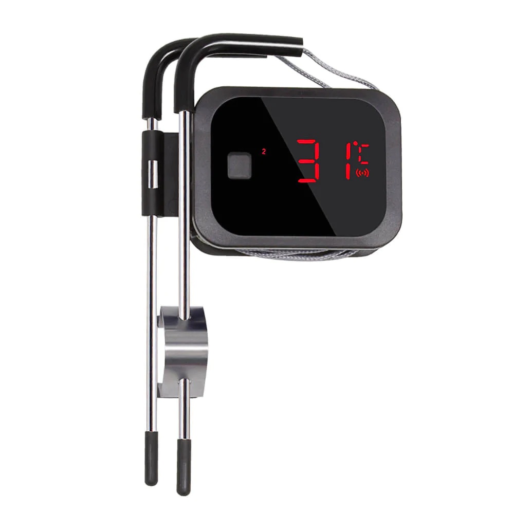 Grilovací Bluetooth teploměr do 50m, 2 drátové sondy Inkbird IBT-2X