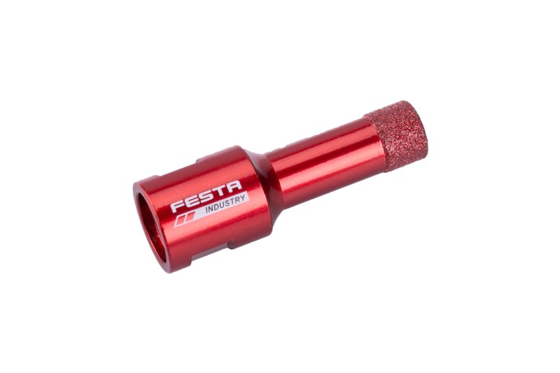 Festa korunka 14 mm M14 vykružovací diamantová 24624 M14 Industry, červená Profi