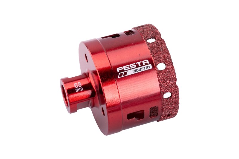 Festa korunka 68 mm M14 vykružovací diamantová 24640 M14 Industry, červená Profi