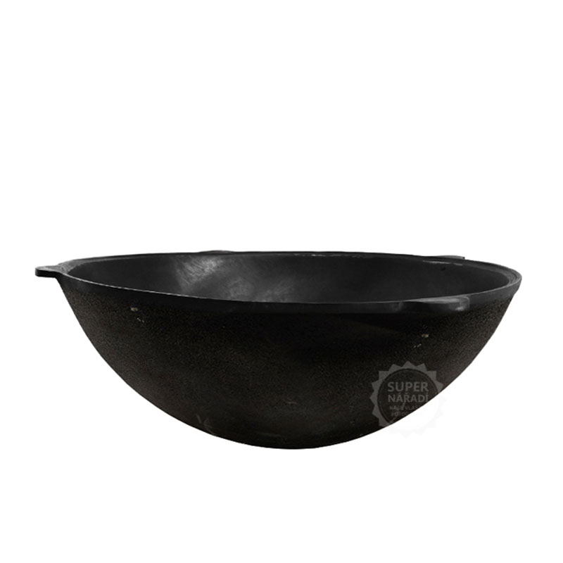 Litinový uzbecký kotel 100l, 81/87 cm kazan Davr LE1000, 10 mm samostatný bez poklice