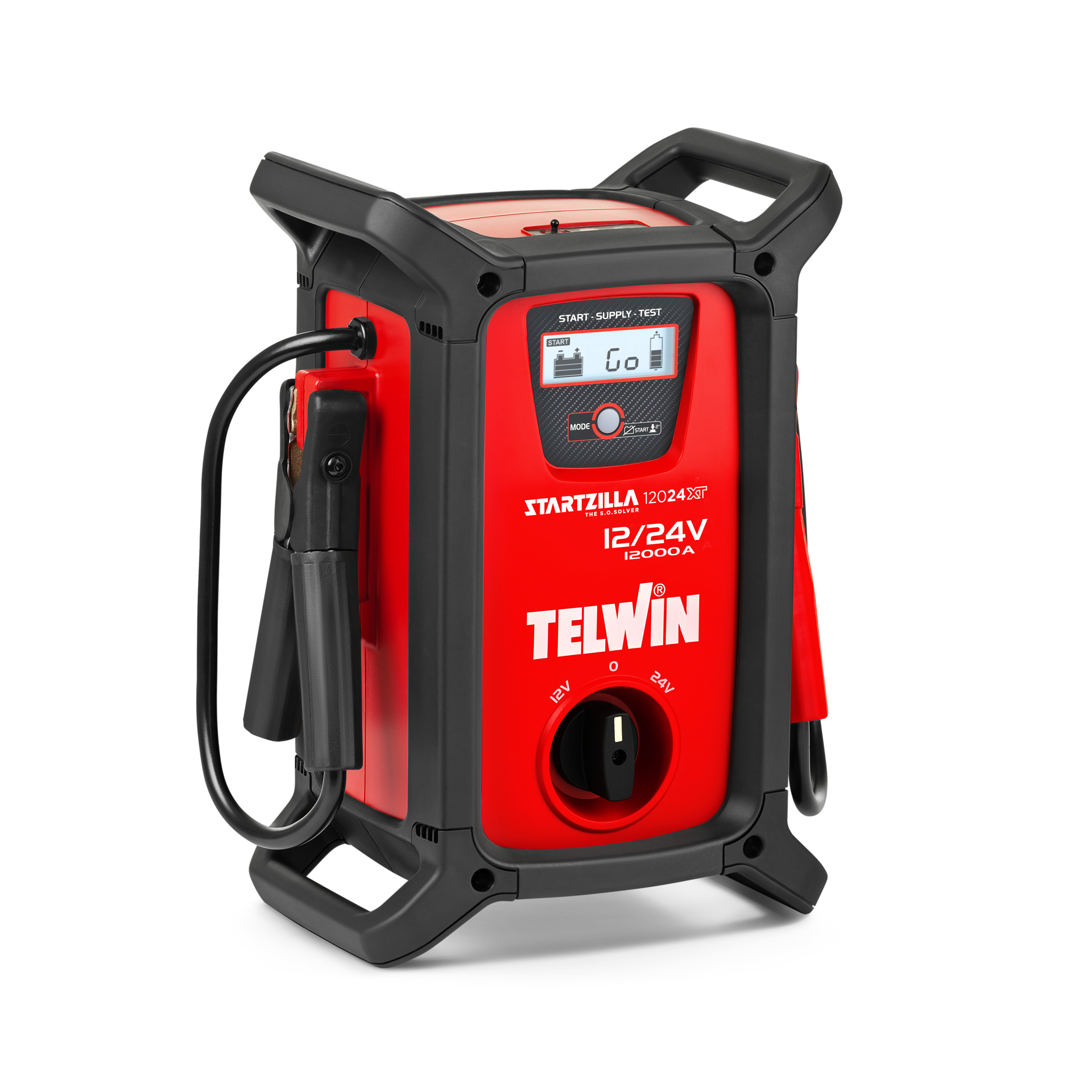 Telwin Startovací zdroj - Booster Startzilla 12024 XT, 829528, 12/24 V, 12000/6000A, LiFePO4