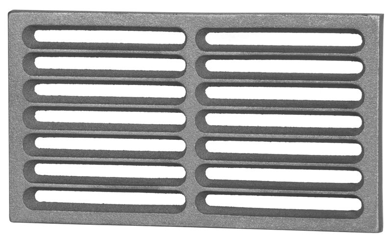 Strend Pro Litinový rošt 280x160x17 mm 11x6" 221648 s můstkem, do topeniště kamen, krbů