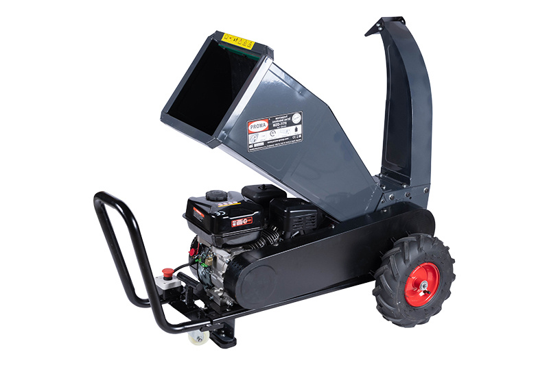 Proma MZD-7/70 motorový zahradní drtič 7 Hp, do 70 mm, 25044005 benzínový štěpkovač