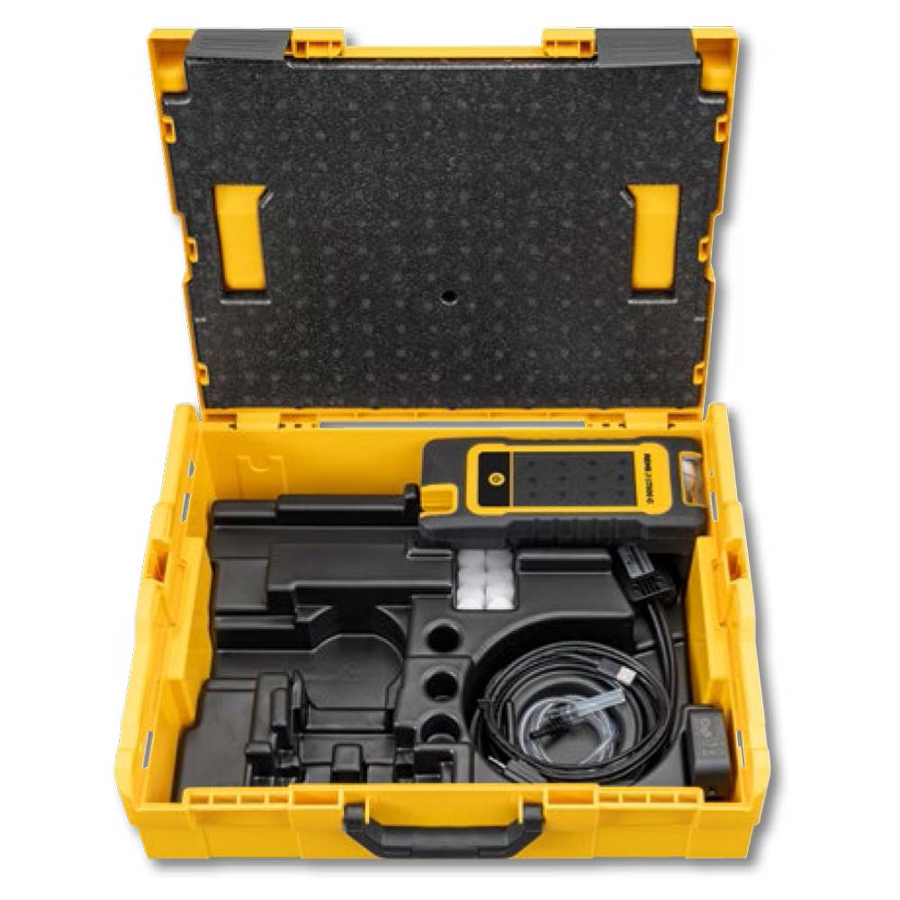 Rems FG7500 C Set přístroj pro měření spalin a tahu 610060, Bluetooth, USB na O2, CO v kufru L-Boxx, analyzátor, spalinová sonda