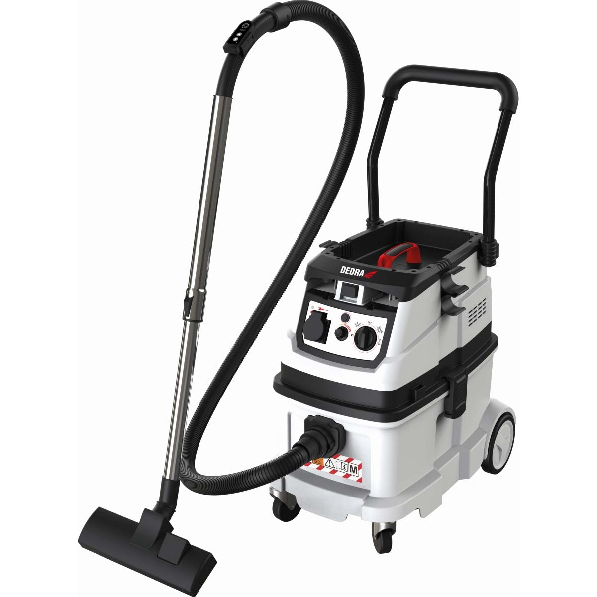 Dedra Průmyslový, stavební vysavač 1600W, 40l DED6609, třída M, auto čištění filtru