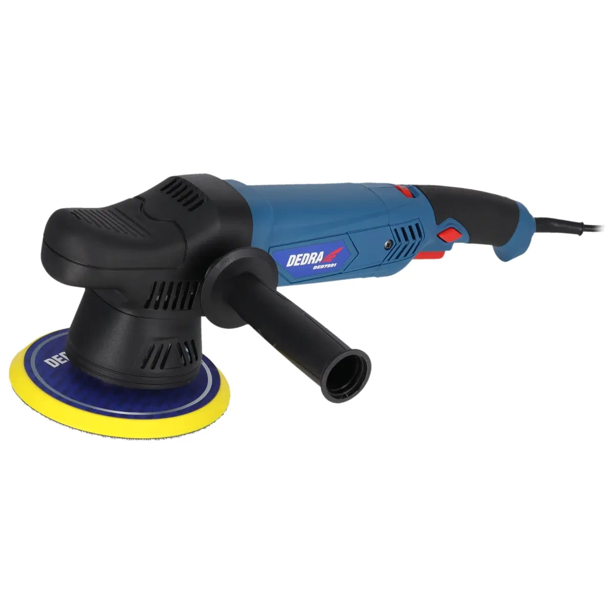 Dedra excentricko-rotační leštička 900W DED7991 + 2 kotouče 125, 150mm