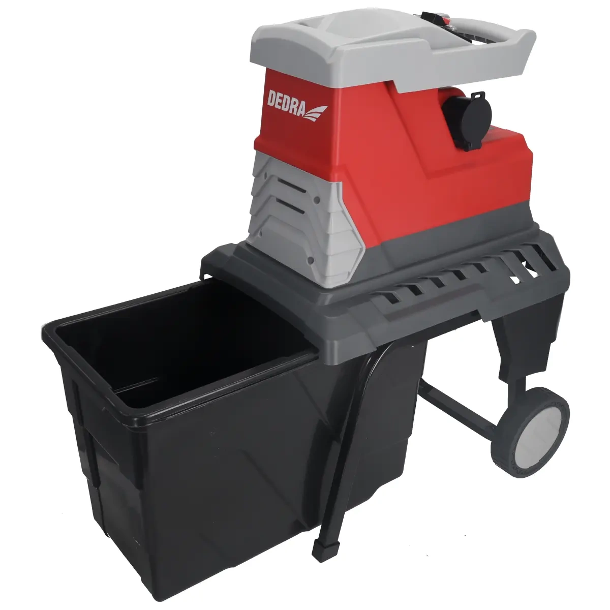 Dedra drtič větví 2800W do 45mm DED8682, elektrický 230V, auto-vtahování, nádoba