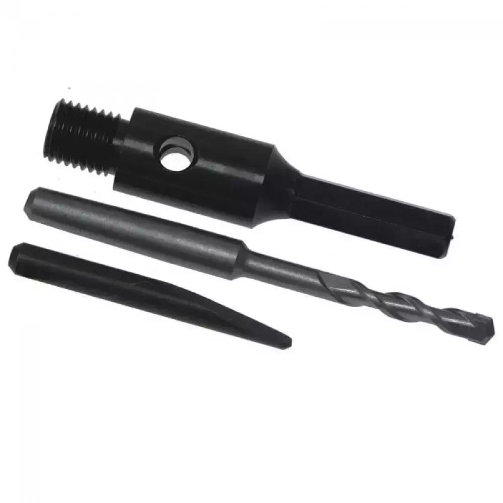 Dedra H1225 sada Adapter šestihran, vrták L100 mm, vybíjecí klínek