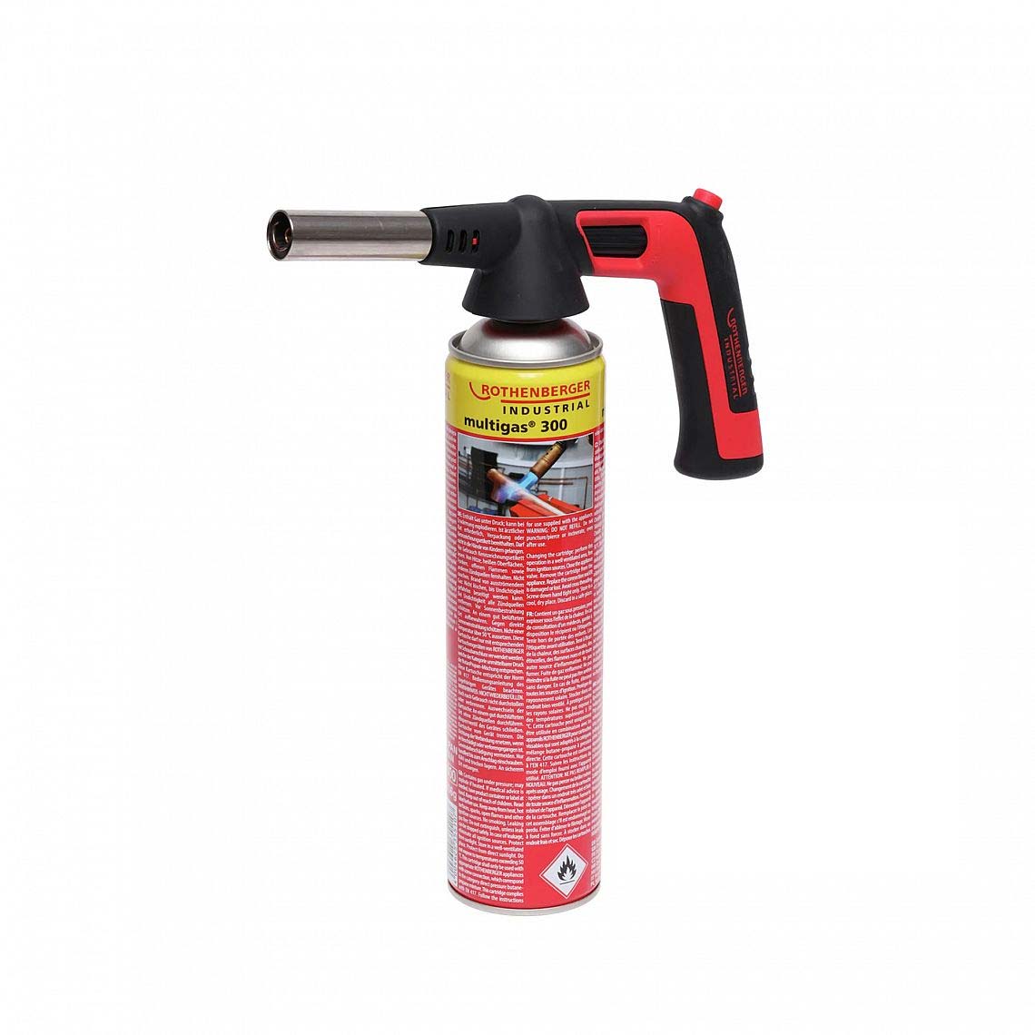 Pájecí hořák 22 mm Set RS 300 Piezo + kartuše 600ml, Rothenberger 1000004684, Industrial 101460 New
