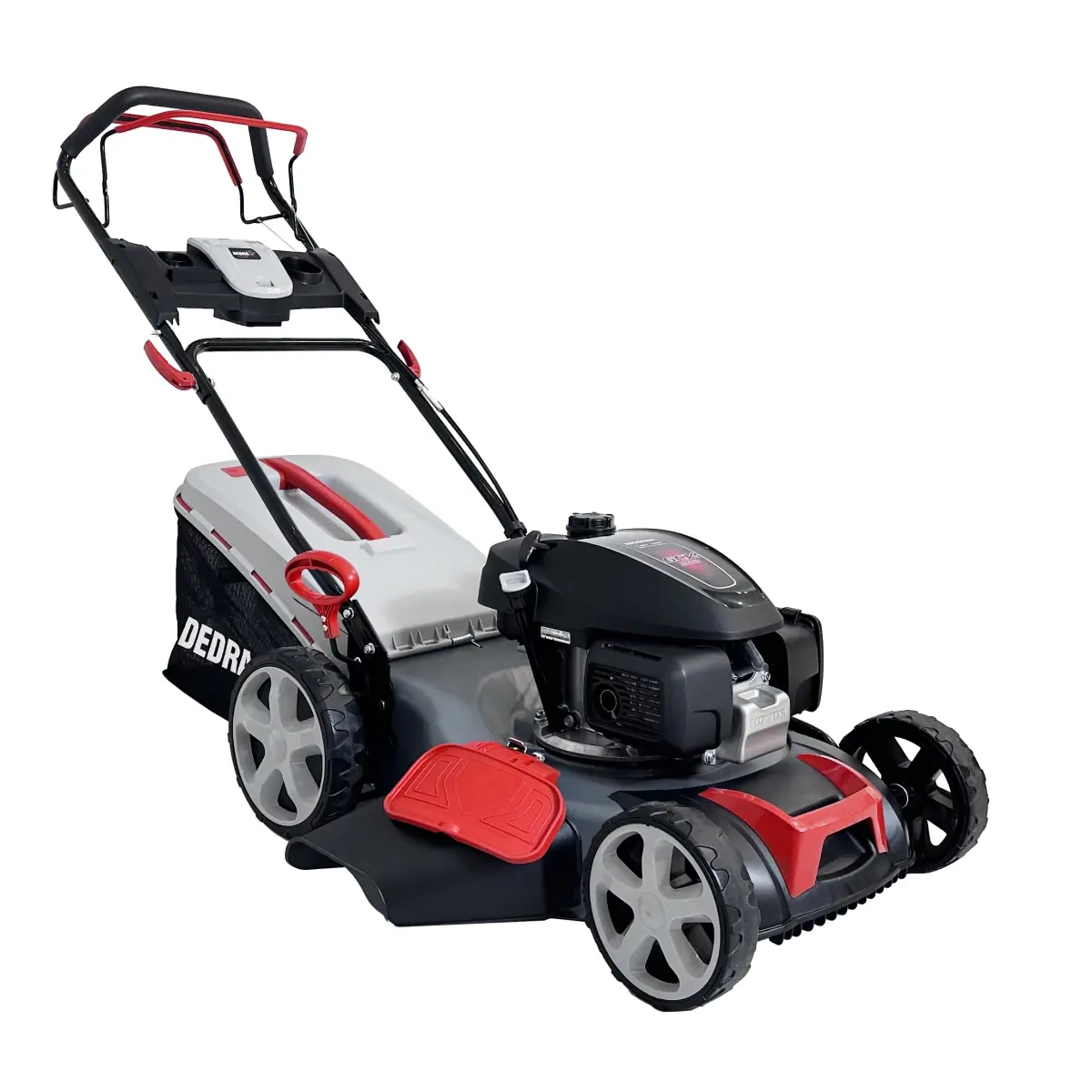 Dedra benzínová sekačka 4,2kW 201cc Honda GCV200, pojezd DED8726-51H, záběr 51cm, koš 60l, Easy Clean
