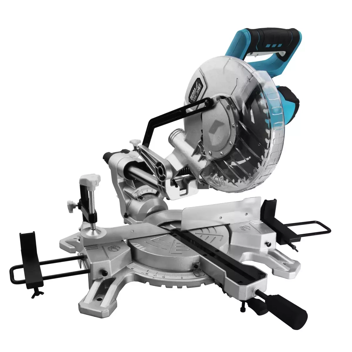 Dedra Aku 18V pokosová pila s posuvem, kotouč 210 mm DED6904, SAS+ALL