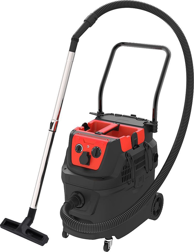 Strend Pro elektrický vysavač průmyslový MWD223, 40 l, 1600W, HEPA filtr, oklep 119720, třída M, mokré-suché vysávání