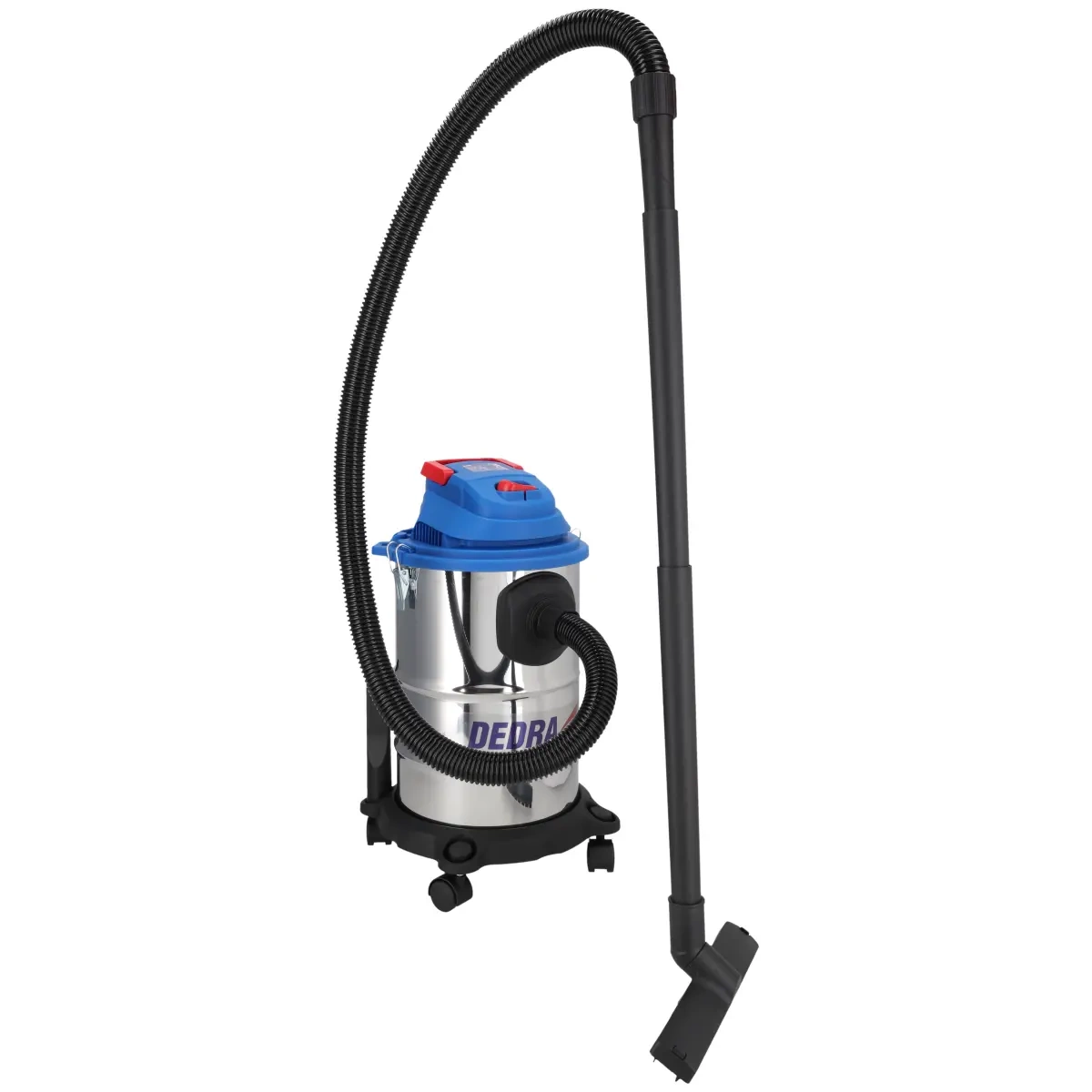 Dedra vysavač DED6610, 1200W, 20l, 230V, 16kPa na suché-mokré vysávání, bavlněný filtr + sáček