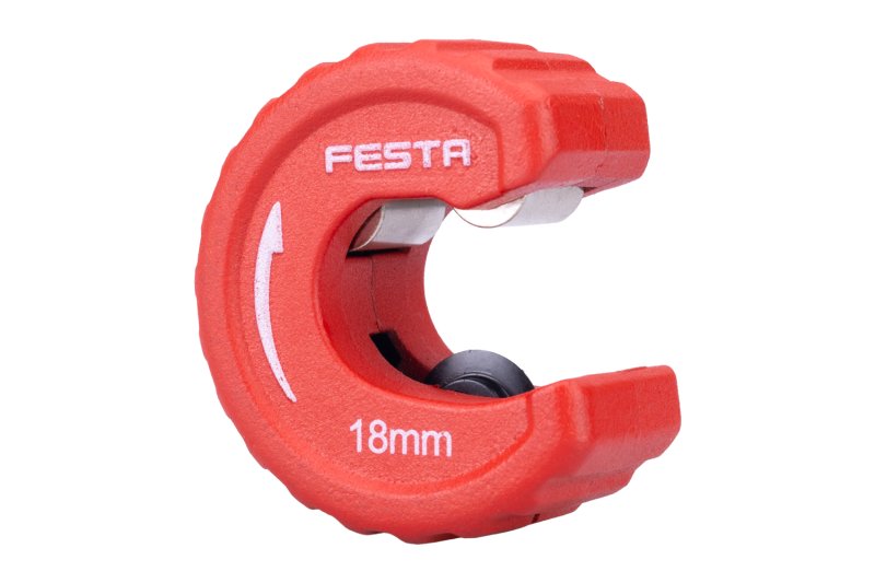 Festa řezačka trubek 18 mm kotoučová 16318 na Cu, Alu, plast s řezným kolečkem, otočná