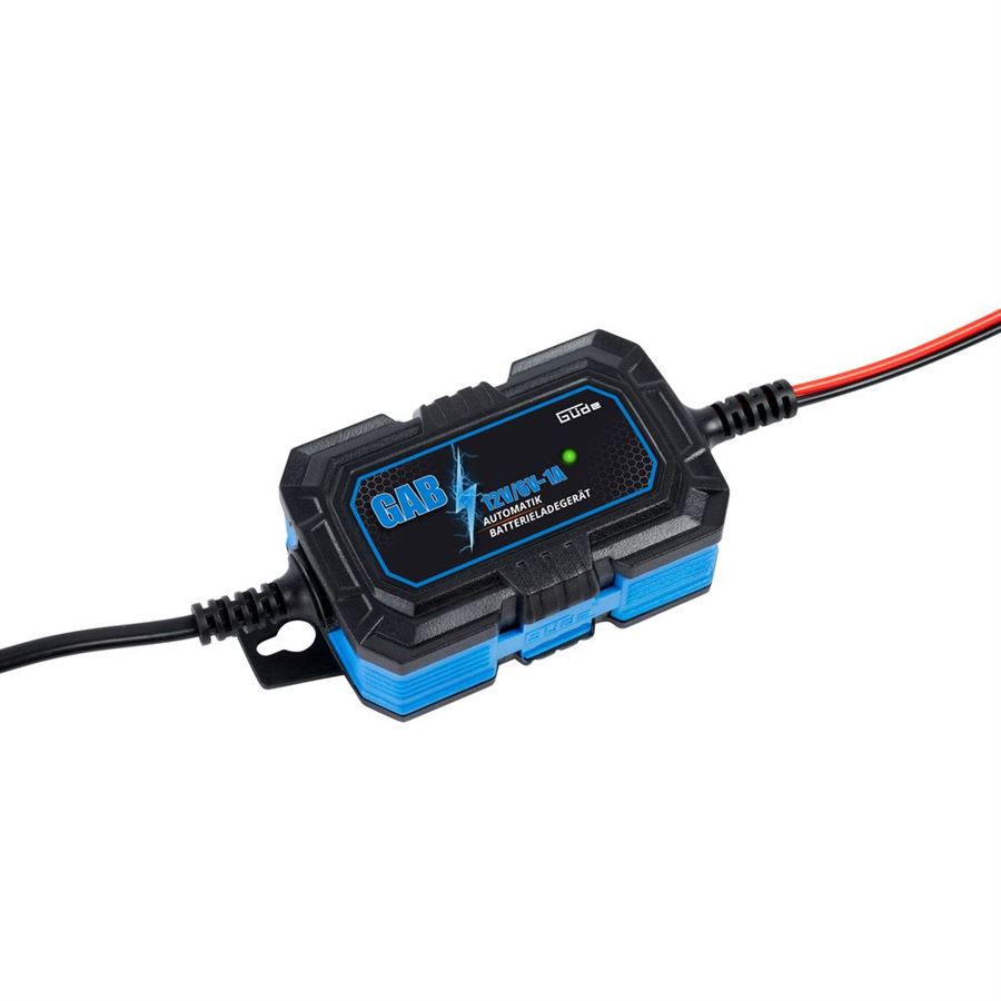 Güde Automatická nabíječka baterií GAB 12V/6V-1A, 85144 invertorová do 30 Ah, vhodná pro motocykly
