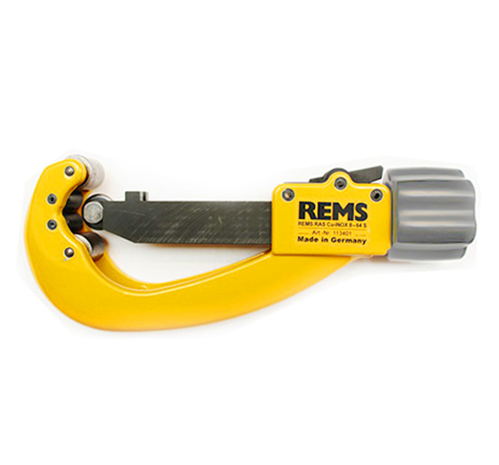 Řezák trubek REMS RAS Cu-INOX 8 – 64 S, 113401 s rychloposuvem, jehlová ložiska