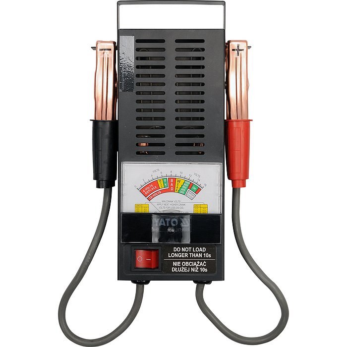 Yato Analogový tester akumulátorů 6/12V 100A, YT-8310