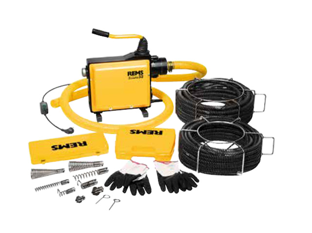 REMS Cobra 32 Set 22 + 32 elektrická čistička potrubí 174011
