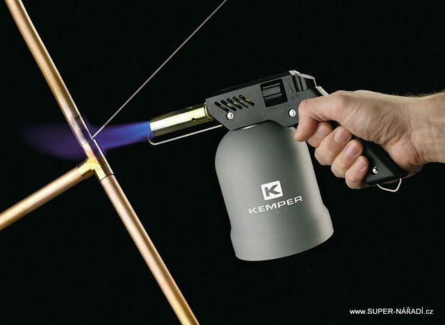 KEMPER Letlampa KE2018COM Plast, na kartuše 190g, bez piezo