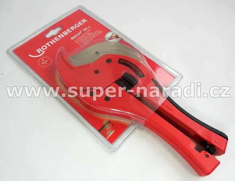 Nůžky na plastové trubky ROCUT TC 50 Professional, Rothenberger 52010