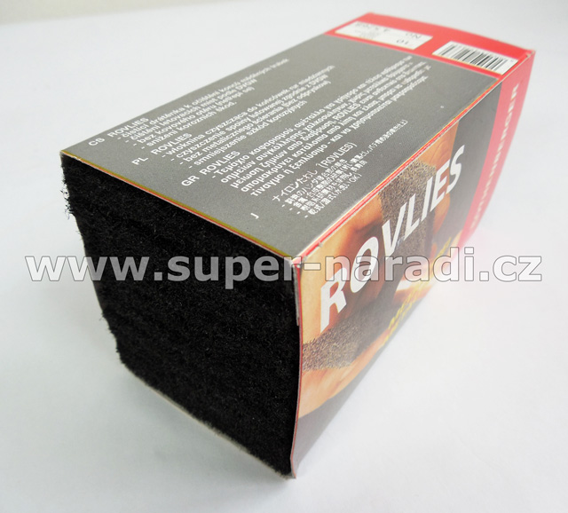 Rouno čistící ROVLIES, 130x60, 10 ks, na Cu trubky, ROTHENBERGER 45268