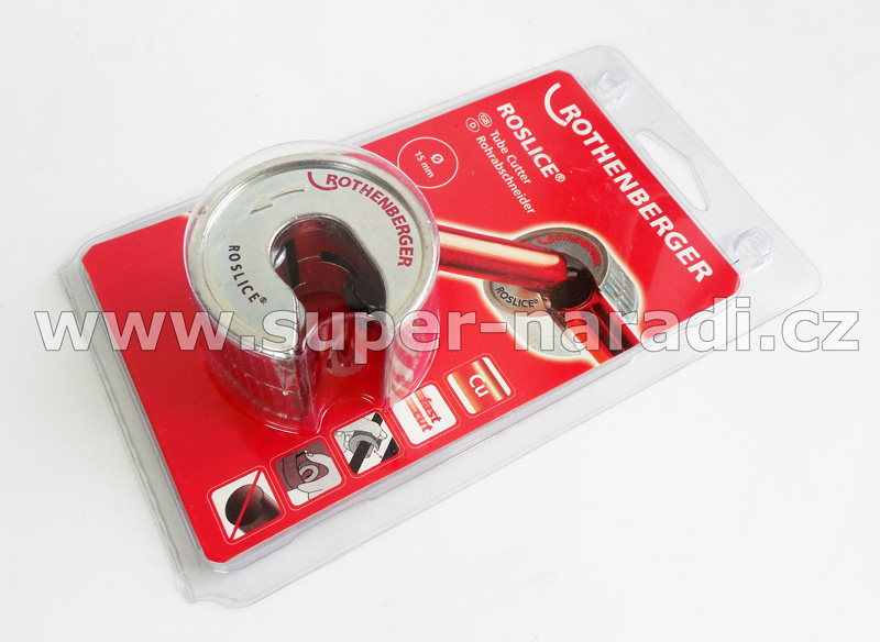 Odřezávač měděných Cu trubek 15 mm, ROSLICE, Rothenberger 88815