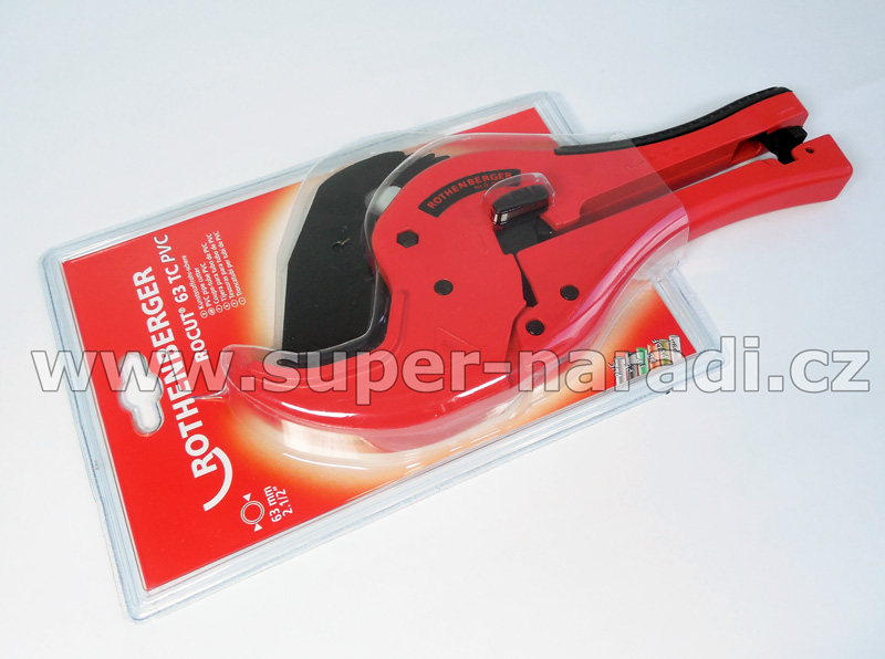 Nůžky na plastové PVC trubky ROCUT TC 63 Professional, Rothenberger 52030