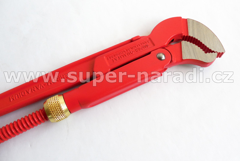 Trubkový hasák 45°, SUPER S do 1.1/2", L420, Rothenberger 70123X