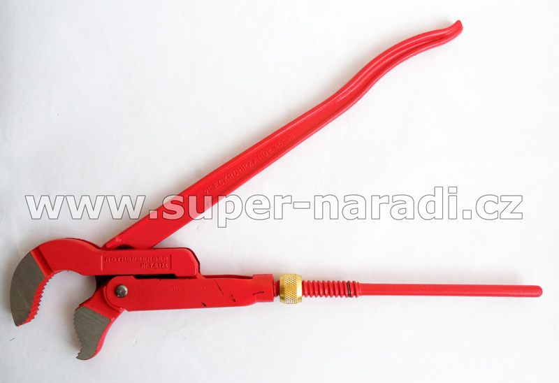 Trubkový hasák 45°, SUPER S do 2", L540, Rothenberger 70124X