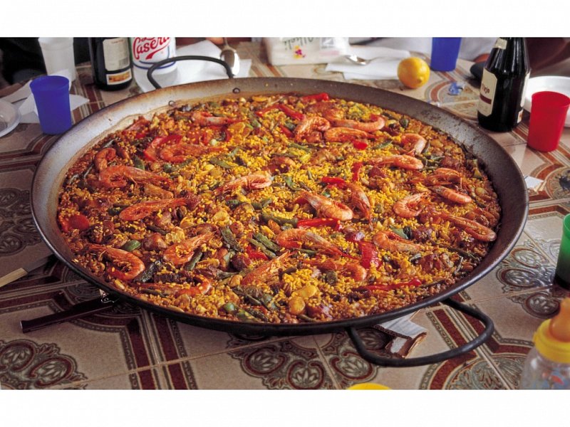 Paella gastro PB hořák 20cm, 5 kW, 1-kruhový, Vaello Campos P1320, vařič